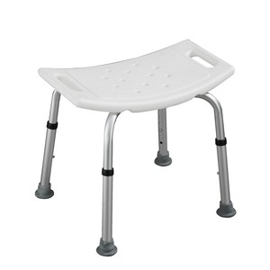 Chaise de douche antidérapante en alliage d'aluminium 49x41.3x50cm pour personnes âgées - Product Image 4