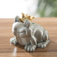 Fournisseur HY Aliexpress - Tirelire en métal Princesse Grenouille, tirelire créative en alliage de zinc, cadeau