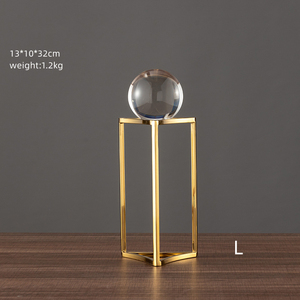 Quả Cầu Pha Lê Nhựa Trong Suốt, Quả Cầu Pha Lê Trang Trí Bàn Làm Việc Trang Trí Nhà Cửa Văn Phòng - Product Image 5