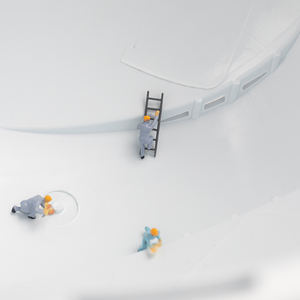 رجل عصري عامل ABS قبعة صلبة شعار مخصص البناء الهندسة البيضاء من المورد الصيني - Product Image 4