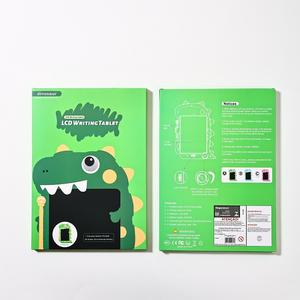 Tablero de dibujo colorido personalizado de dinosaurios Lcd de dibujos animados para niños, tablero de escritura electrónico borrable, tablero de dibujo para niños - Product Image 6