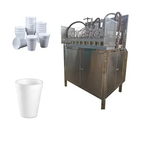 पूर्ण स्वचालित स्टायरोफोम पॉलीस्टाइनिन थर्मोकोल ईपीएस कॉफी/चाय कप मशीन उत्पादन लाइन