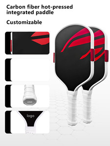 <span class=keywords><strong>Raquette</strong></span> de pickleball allongée en fibre de carbone T700 avec logo personnalisé, 16 mm thermoformée, niveau professionnel, <span class=keywords><strong>raquette</strong></span> légère, fabrication OEM - Product Image 6