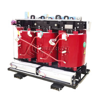 Transformateur sec triphasé industriel 1250 kVA, 50 Hz, haute stabilité, faible perte de puissance
