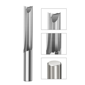 SLANK in Stock 3.175mm Two Flutes Straight <strong>Bits</strong> Cutting Tools CNC <strong>Router</strong> <strong>Bits</strong> Cutter Tungsten Carbide Straight End Mill - Product Image 5