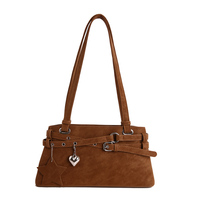 Sac à main de luxe pour femme en PU, fermeture éclair, plusieurs couleurs disponibles, sac fourre-tout de haute qualité avec pendentif étoile