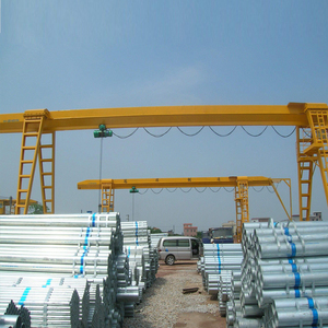 Pont roulant monopoutre à structure treillis avec palan électrique, capacité 70 tonnes, portée 26 m, monté sur rail pour port conteneurs - Product Image 2
