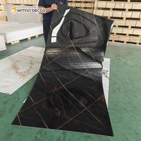 Panneau mural en pvc imperméable à l'eau pour décoration intérieure