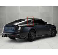 Kit de carrosserie de décoration de vitre arrière en fibre de carbone sèche de haute qualité M Style 3k pour Rolls Royce Spectre – Accessoires de mise à niveau automobile