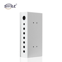 Boîtier de jonction électrique mural/sur poteau CHNSMILE CE IP66 en acier inoxydable brossé AISI SUS 304/316 sur mesure