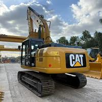 Excavatrices sur chenilles hydrauliques d'occasion d'origine japonaise Cat 320d2 Excavadora Shovel Usagée