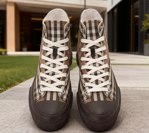 Zapatos Casuales de Lona de Alta Gama para Hombre, Diseño Clásico y Moderno, Estilo de Caminata Lenta con Logotipo Personalizado - Product Image 2