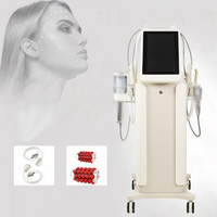 Appareil de massage vertical à rouleaux pour le corps, amincissant, en plastique et acier inoxydable, usage commercial, moteur importé pour le raffermissement de la peau et du visage