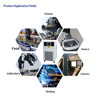 Enfriador de Agua de Laboratorio para Equipos Médicos, Enfriador de Laboratorio Profesional de Alta Calidad con Compresor Hermético de 2700W