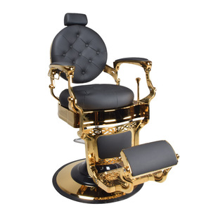 <strong>Yalong</strong> Exclusive Retro Oil Head <strong>Barber</strong> <strong>Chair</strong> Men's Facial Treatment Hairdressing <strong>Chair</strong> Lifting Rotating Feature for Salon Metal - Product Image 2