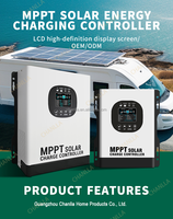 Contrôleur de charge solaire MPPT hors réseau Offre Spéciale avec écran LCD 60A 120A pour systèmes 12V 24V 48V 72V 96V 120V 192V 480V