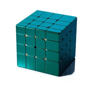 Puzzle magnétique Cube Miroir 4x4 pour adolescents de 8 à 13 ans, cube magique unisexe en plastique avec axe de boule irrégulier - Product Image 1
