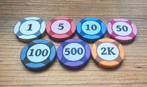 Jetons <span class=keywords><strong>de</strong></span> casino en céramique OEM ODM fabriqués en Chine - Product Image 4