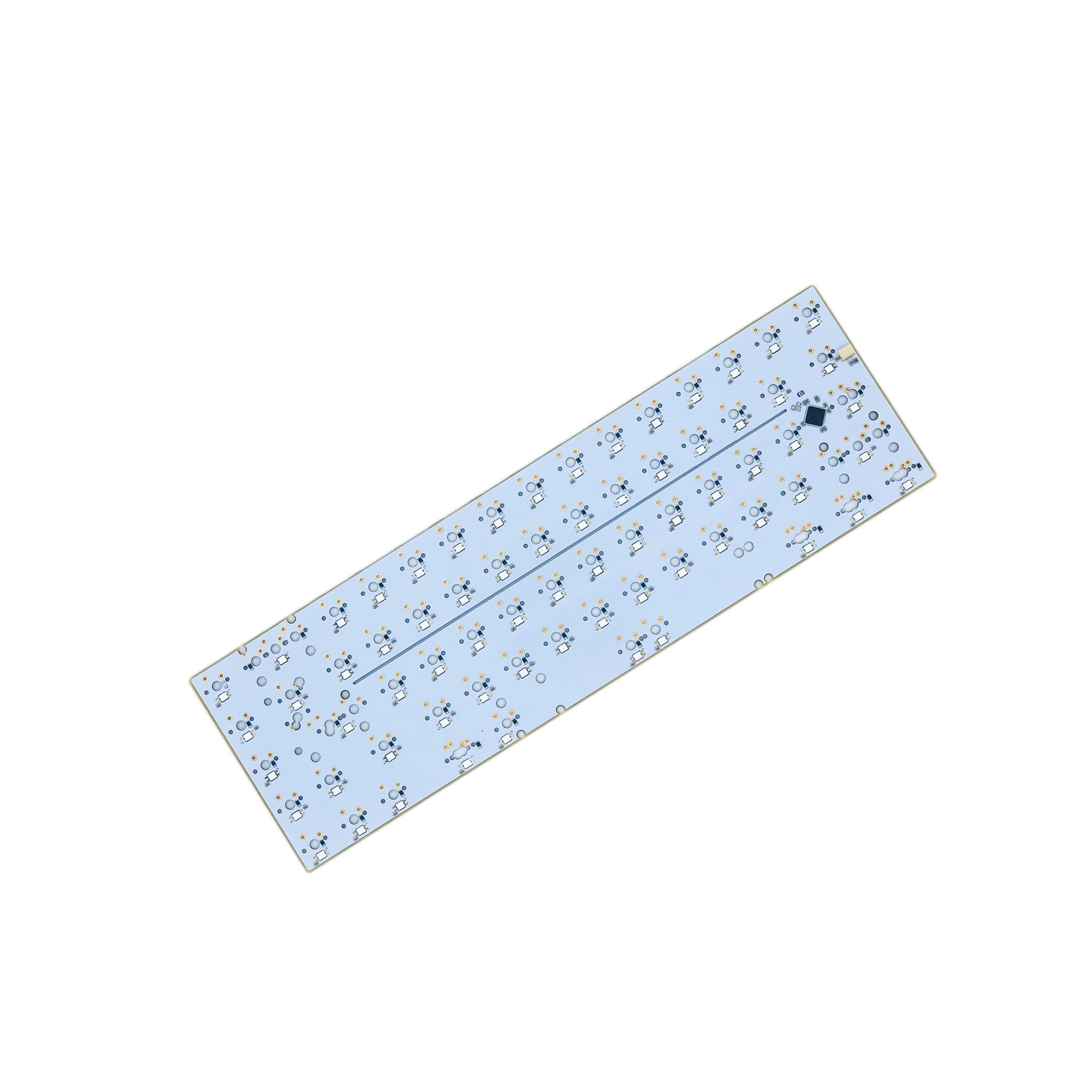 ISO RoHS TS16949 Black Mechanical Keyboard PCB Rgb Hot Swap PCB Board