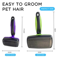 Fabricant OEM & ODM – Brosse lissante autonettoyante pour poils de chat et de chien, design moderne et simple, pratique