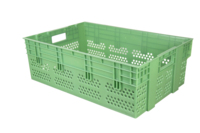 Uporqs — boîte en plastique à mailles pour chiens et chats, conteneur empilable, panier à légumes, boîte de rangement