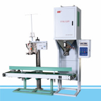 Báscula Electrónica Cuantitativa de 5-50 kg AC380V, Máquina Empacadora de Gránulos para Arroz, Granos, Alimentos, Azúcar, con Controlador de Doble Pantalla