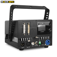 Moka Sfx 3W Beam Lumière Verte Briquet Laser DMX512 Sky Projector Beam KTV Night Club Solution d'éclairage DJ Bar Stage Concert