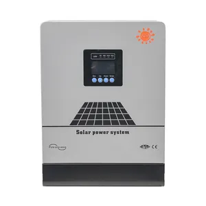 5000 Watt 72V DC zu AC reine Sinus wellen leistung 12V/24V 220V 5000 W mit Batterie ladegerät Hybrid Wechsel richter dreiphasig