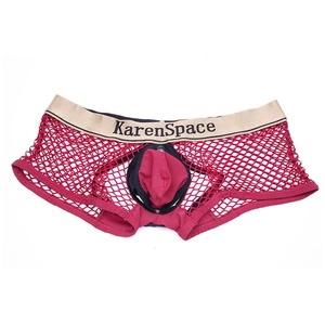 Boxers pour hommes à taille basse respirants en nylon, sexy et érotiques, directement de l'usine, pour l'exportation - Product Image 5