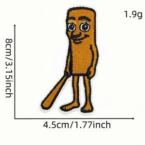 Parches de Animales Grotescos Bordados de Estilo Mixto para Planchar - Product Image 5