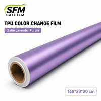 Película PPF de TPU que Cambia de Color, sin Burbujas, Fácil Instalación, Vinilo para Automóviles, Garantía de Lujo de Más de 5 Años, 7.5mil de Grosor