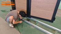 Puerta de Entrada de Alta Gama Personalizada: Puerta Plegable de Aluminio, Puerta Cantilever Eléctrica