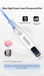 Outil professionnel de suppression de tatouages, stylo <span class=keywords><strong>rouge</strong></span> et bleu portable pour cibler les taches de mélanine et les grains de beauté, équipement de salon - Product Image 5