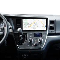 Gerllish 12,3 pouces Android Car Video pour Toyota Sienna 2014-2019 8 cœurs GPS Navi Lecteur multimédia de voiture Radio stéréo Récepteur