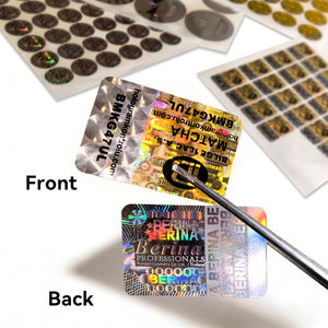 Op maat gemaakte tamper evident QR-<span class=keywords><strong>code</strong></span> label met willekeurig serienummer, hologram laserlabel, anti-counterfeits sticker voor merkbescherming - Product Image 1