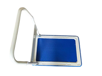Chariot à plateforme pliable à quatre roues pour entrepôt industriel de petite taille, chariot à main robuste, personnalisable OEM pour le chargement et le stockage
