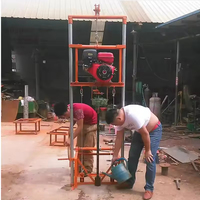 QIYUN Petite foreuse à eau portable chinoise à essence pour l'irrigation agricole