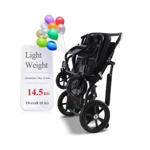 KSM-605Pro Folding Lightweight Aluminum Alloy Electric Wheelchair Intelligent Controller Electromagnetic Brake System 24V 6Ah - Product Image 6