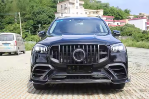 Kit de Carrocería de Alta Calidad para <span class=keywords><strong>Mercedes</strong></span>-Benz <span class=keywords><strong>GLS</strong></span>, Estilo <span class=keywords><strong>Brabus</strong></span>, Piezas de Fibra de Carbono, Difusor Delantero, Alerón, Capó - Product Image 2