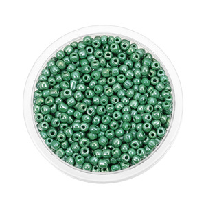 Perles de verre en forme de baguette de 3-4mm, couleurs vives nacrées, pour la fabrication de bracelets, accessoires de bricolage, perles dispersées - Product Image 4