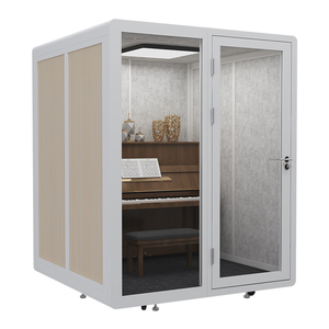 Cabine de bureau mobile intérieure modulaire <span class=keywords><strong>facile</strong></span> à assembler pour réunions et appels - Product Image 4
