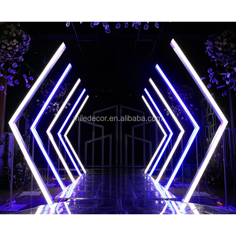 Wholesale Wedding Event Walkway Decoration Metal