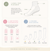 Chaussettes de yoga et de fitness pour femmes, en coton de haute qualité, avec logo personnalisé, antidérapantes, en silicone, pour l'intérieur, pour le Pilates, le yoga et les sports.