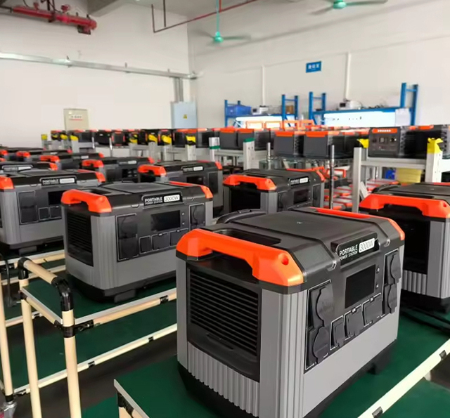 Portable 3000W Pure Sine Wave MPPT Solar Generator Power Bank Home Camping Car Solar Power Station