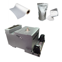 Machine à secouer la poudre adhésive thermofusible A2 45 cm, machine à secouer la poudre DTF, colle Sheker avec écran tactile intelligent pour la fermeture