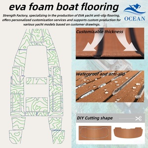 Pavimentazione in Schiuma EVA Autoadesiva Personalizzata per Barche, Fogli di <span class=keywords><strong>Teak</strong></span> in Schiuma EVA per Ponti di Yacht, Tavole da Surf e Pavimenti di Camper - Product Image 3