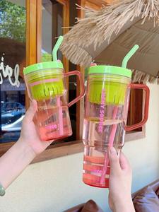 Vente en gros de nouveaux matériaux, gobelet en <span class=keywords><strong>plastique</strong></span> Tritan de 40 oz sans BPA avec infuseur à thé amovible, de bonne qualité - Product Image 5