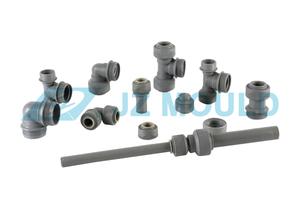 Fabricante de moldes de accesorios de tubería de plástico para accesorios de PVC/PPR/PE/HDPE/ABS/PS en Zhejiang - Product Image 6