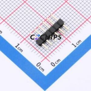 A200UP-ZD06P-PC028 Pin Header Through hole Component (THT),P=2mm Connector 1x6P Square Hole Single Row 6P - Product Image 2