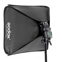 Godox 80X80Cm 31 X 31in Flash Speedlite Softbox dengan S Jenis Bracket Bowens Gunung Kit Untuk Kamera Fotografi